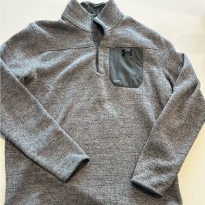 Under Armour Charcoal Grey Specialist
Henley 2.0  sweater Size XL